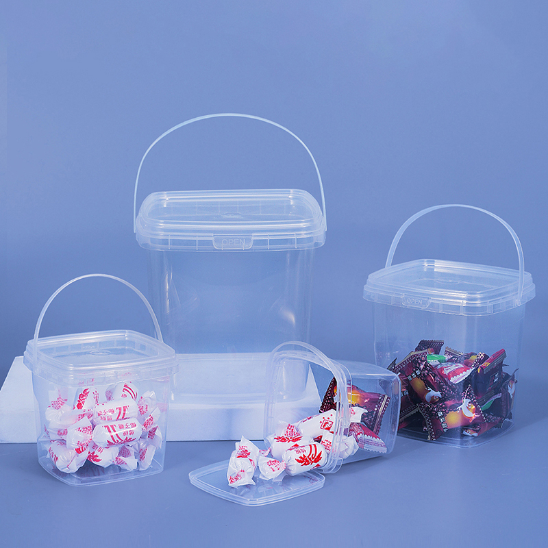 Meal Prep Jar - 280ml/500ml/1l/2l bpa-freier leerer Plastik eimer mit