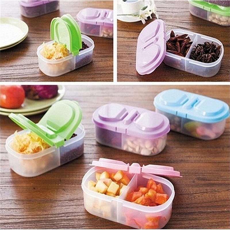 Meal Prep Jar - Tragbare Kunststoff Schutz Fall Container Reise