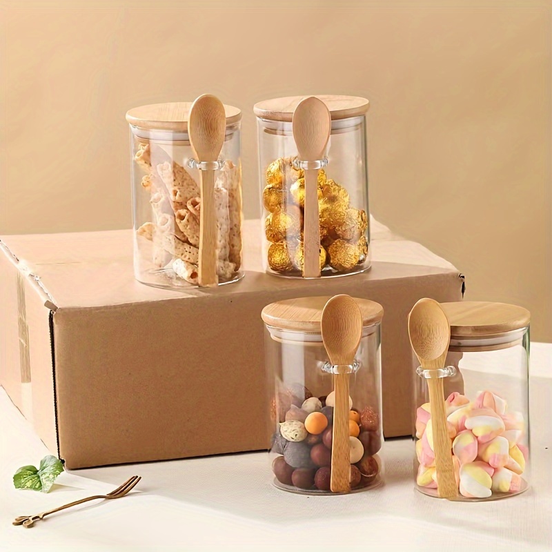 Meal Prep Jar - 280 ml Bonbonglas, Keksdose, Vorratsglas aus
