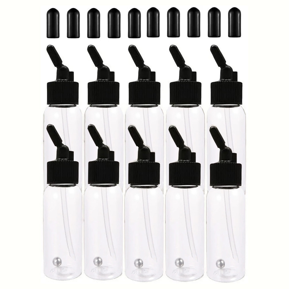 Meal Prep Jar - Joystar 10er-Pack 30 ml Airbrush-Kunststoffflaschen mit