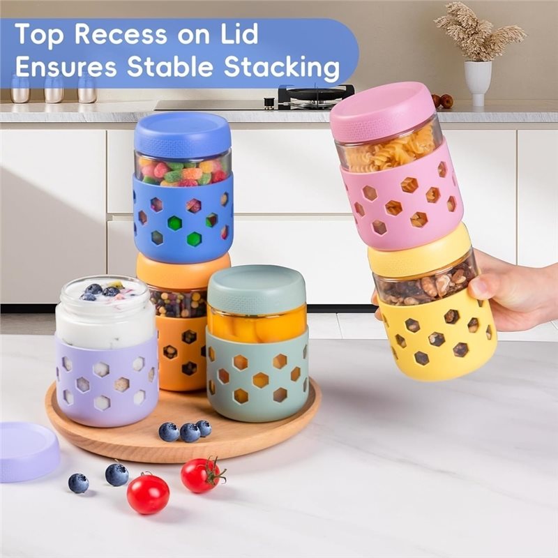 ABUI-Glasbehälter mit luftdich – Meal Prep Oatmeal Bewertung und Preis