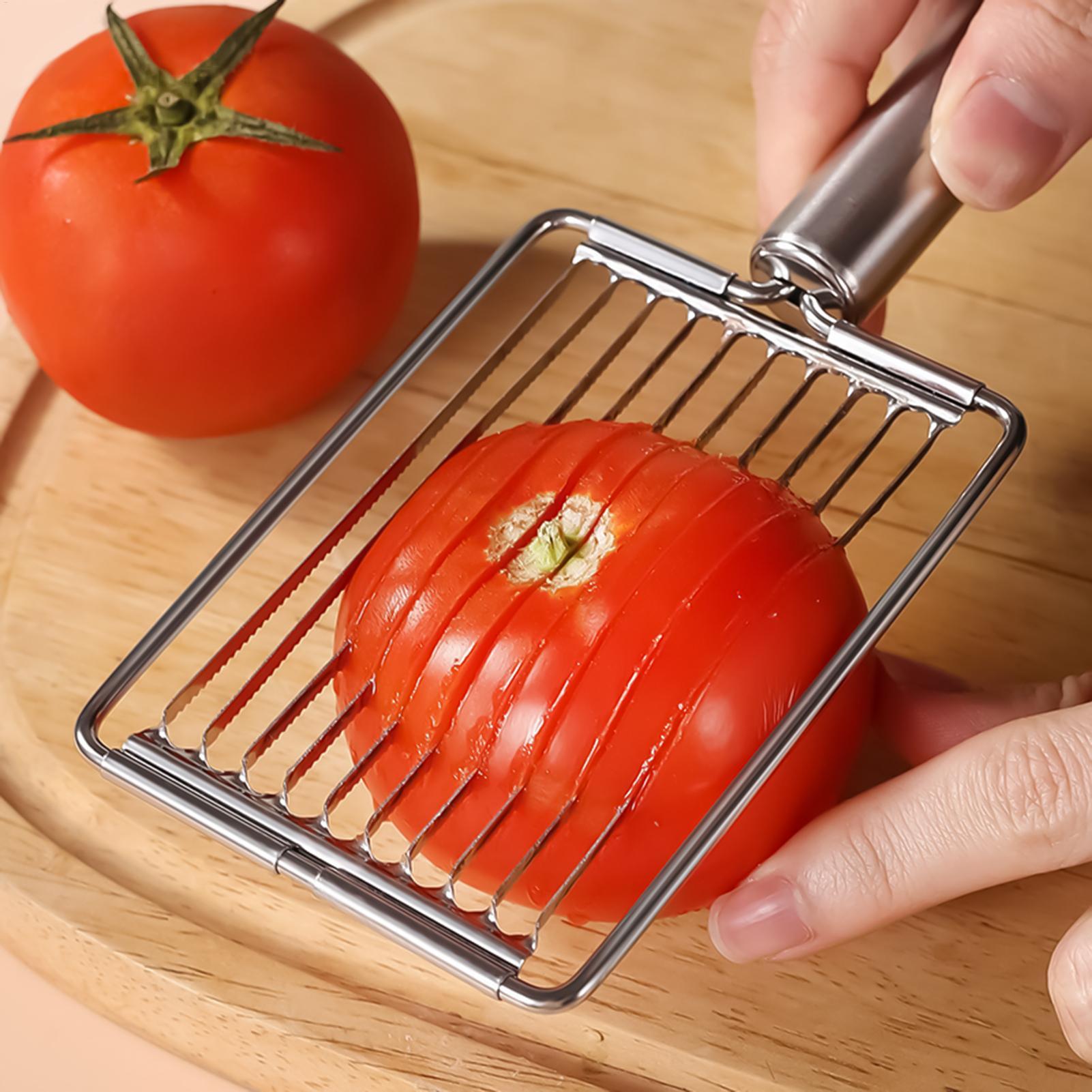 Edelstahl-Tomatenschneider Erg – Meal Prep Potatoes Bewertung und Preis