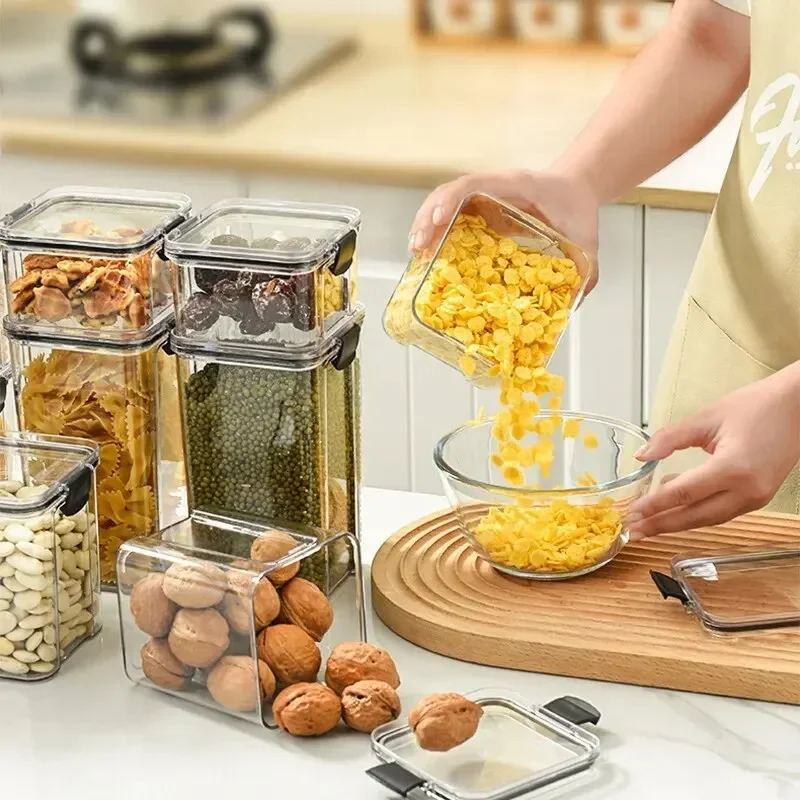 1PC Korn Versiegelt Jar Grobe  – Meal Prep Jar Bewertung und Preis