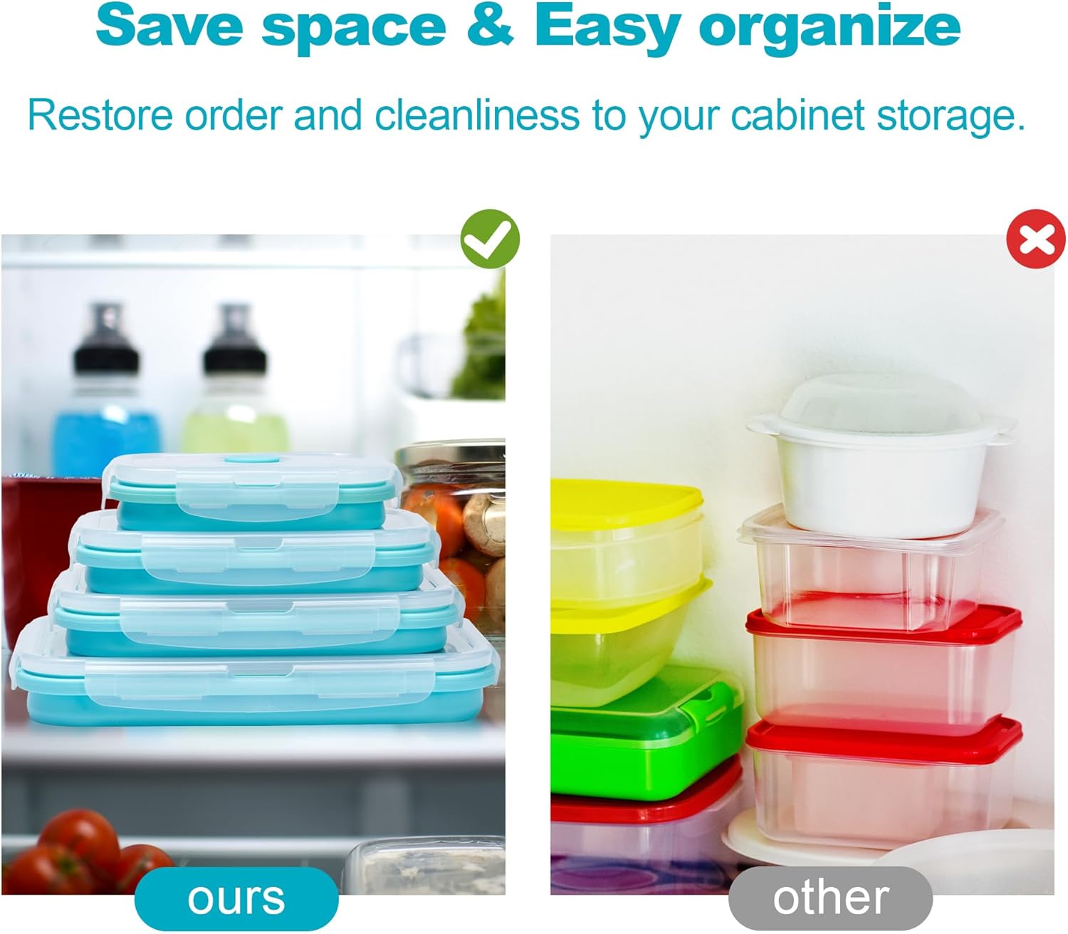 Zusammenklappbare Aufbewahrung – Meal Prep Oatmeal Bewertung und Preis