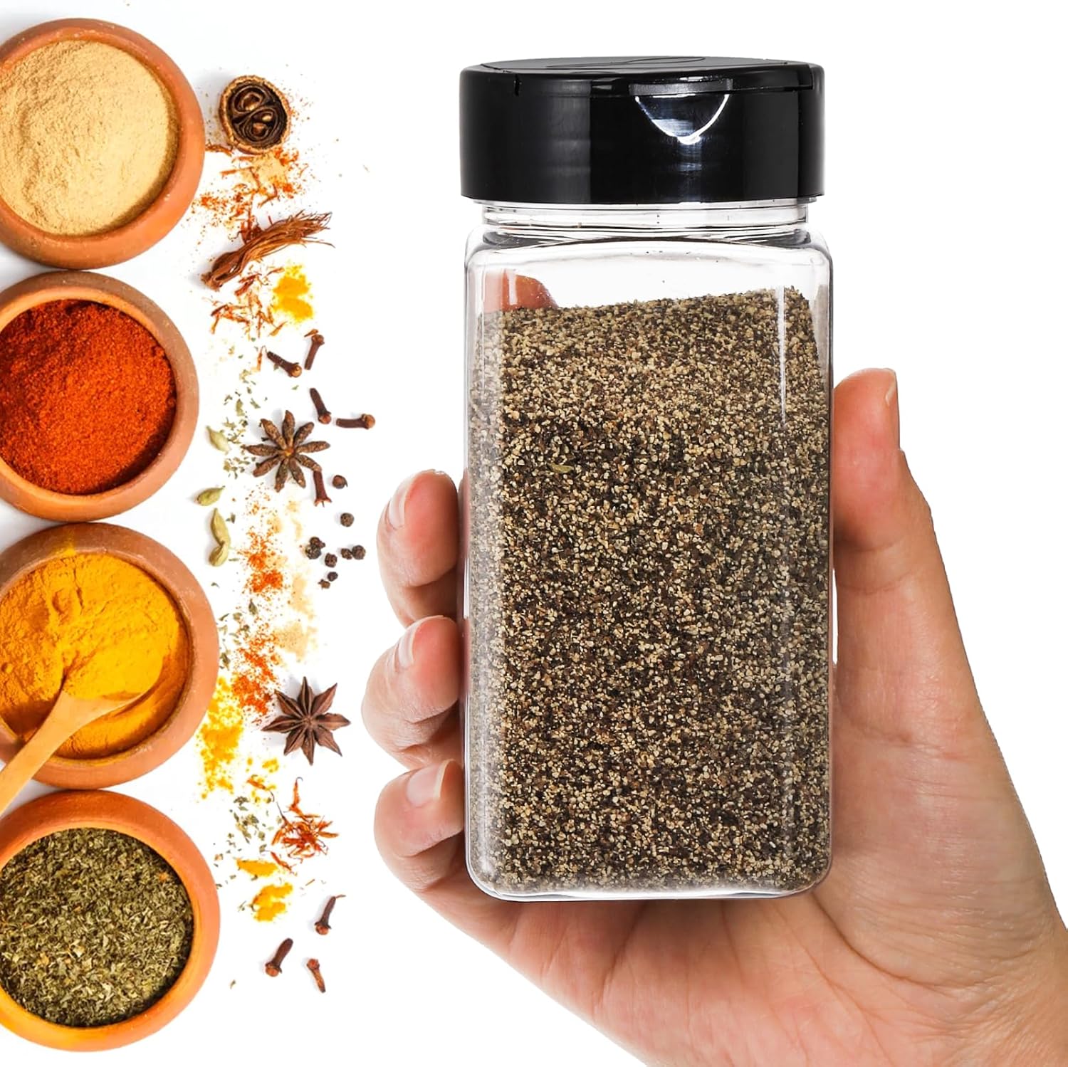 Quadratische Große Kunststoff- – Meal Prep Jar Bewertung und Preis