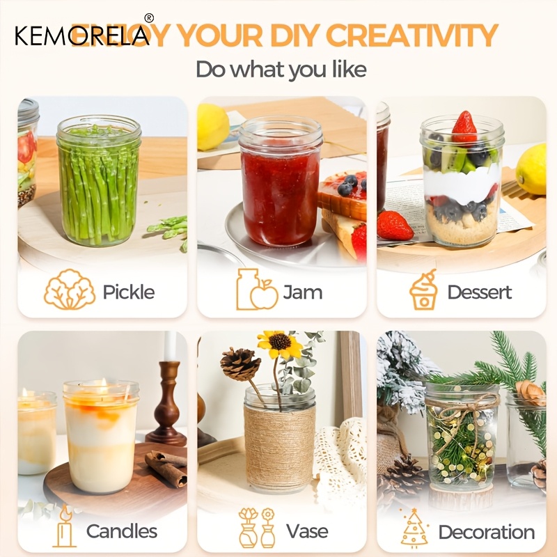 KEMORELA Einmachgläser 350 ml  – Meal Prep Jar Bewertung und Preis