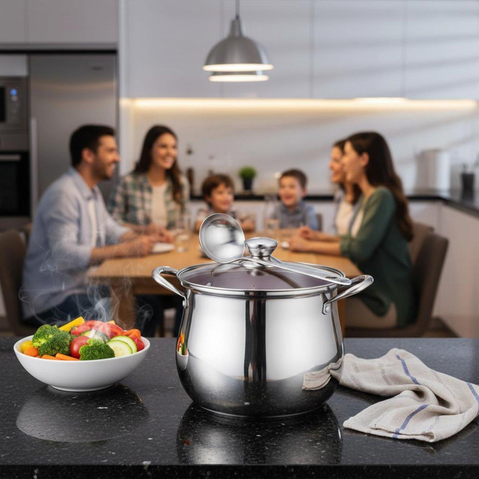Großer 32cm Edelstahl-Dampfgar – Meal Prep With Chicken Bewertung und Preis