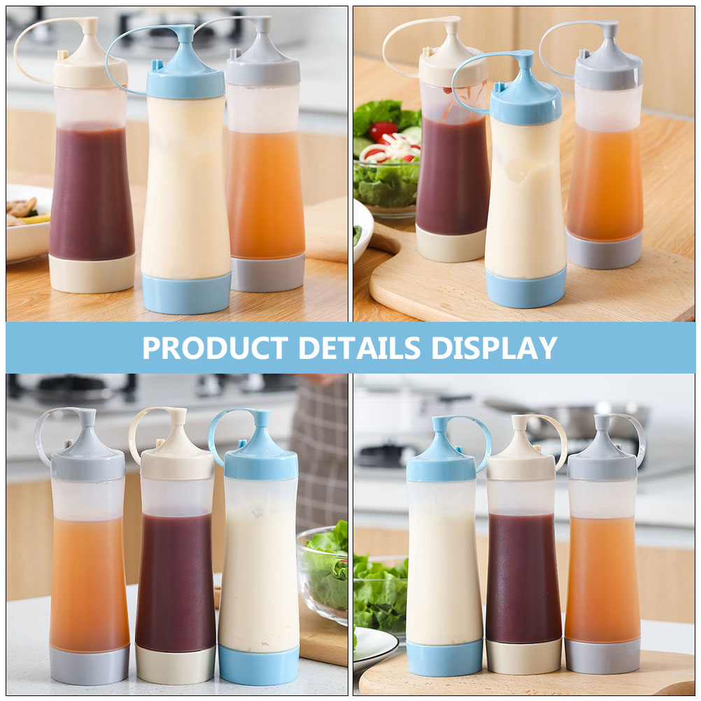 3 Stück Saucenflaschen, hochwe – Sauce Squeeze Bottle Bewertung und Preis